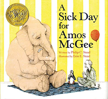 Capa do livro A Sick Day for Amos McGee