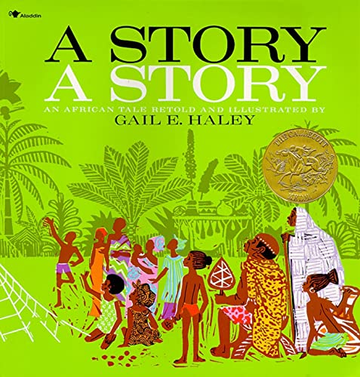 Capa do livro A Story A Story: An African Tale