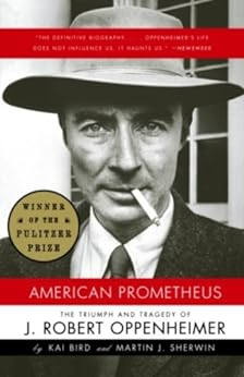 Capa do livro American Prometheus: The Triumph and Tragedy of J. Robert Oppenheimer