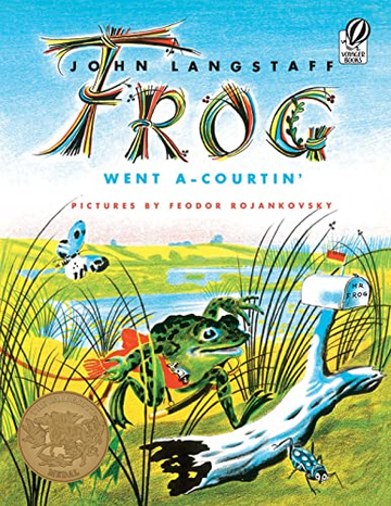 Capa do livro Frog Went A-Courtin'