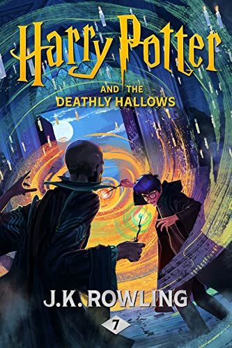 Capa do livro Harry Potter and the Deathly Hallows