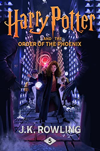 Capa do livro Harry Potter and the Order of the Phoenix