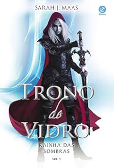 Capa do livro Rainha das sombras - Trono de vidro - vol. 4