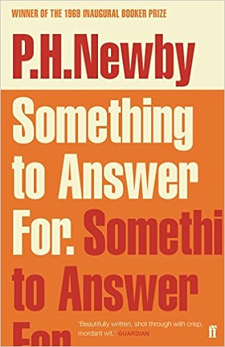 Capa do livro Something to Answer for