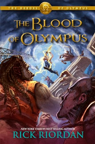 Capa do livro The Blood of Olympus