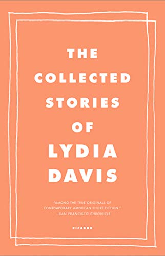 Capa do livro The Collected Stories of Lydia Davis