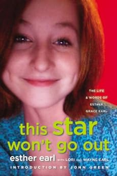 Capa do livro This Star Won't Go Out: The Life and Words of Esther Grace Earl