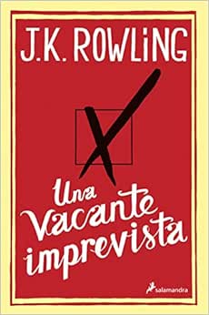 Capa do livro Una vacante imprevista / The casual vacancy